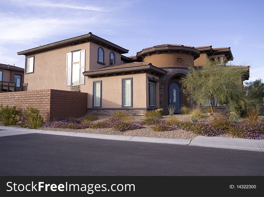 Exterior of a beautiful house