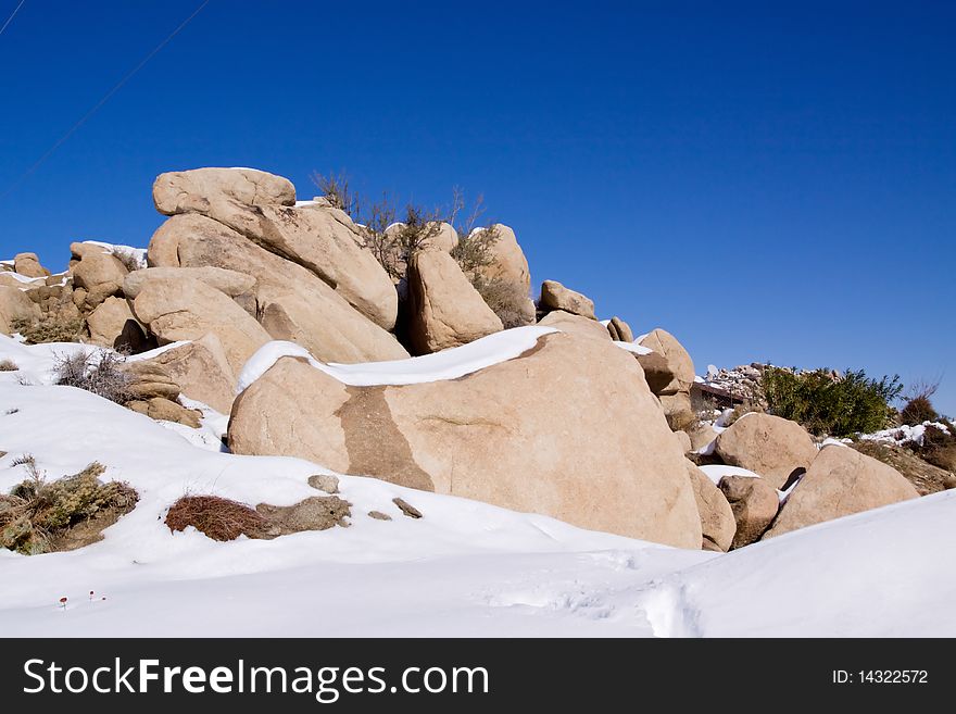 Snow In The Desert