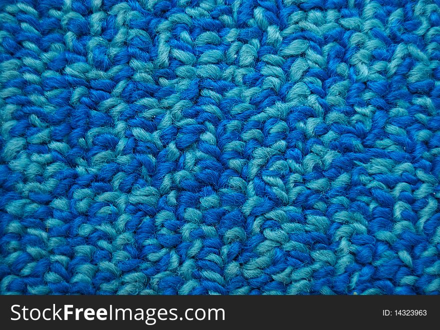 Blue textile