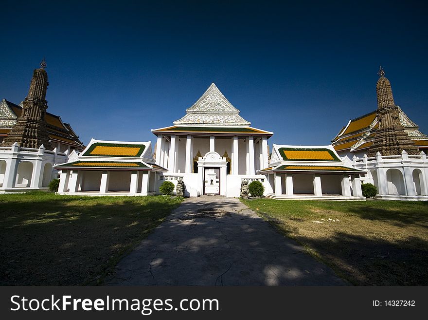 Landscape of Wat Thep Ti Da Ram