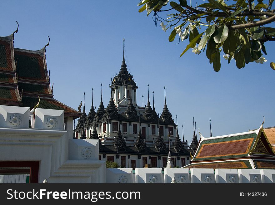 Wat Rat Nuddha in center of Bangkok Thailand. Wat Rat Nuddha in center of Bangkok Thailand