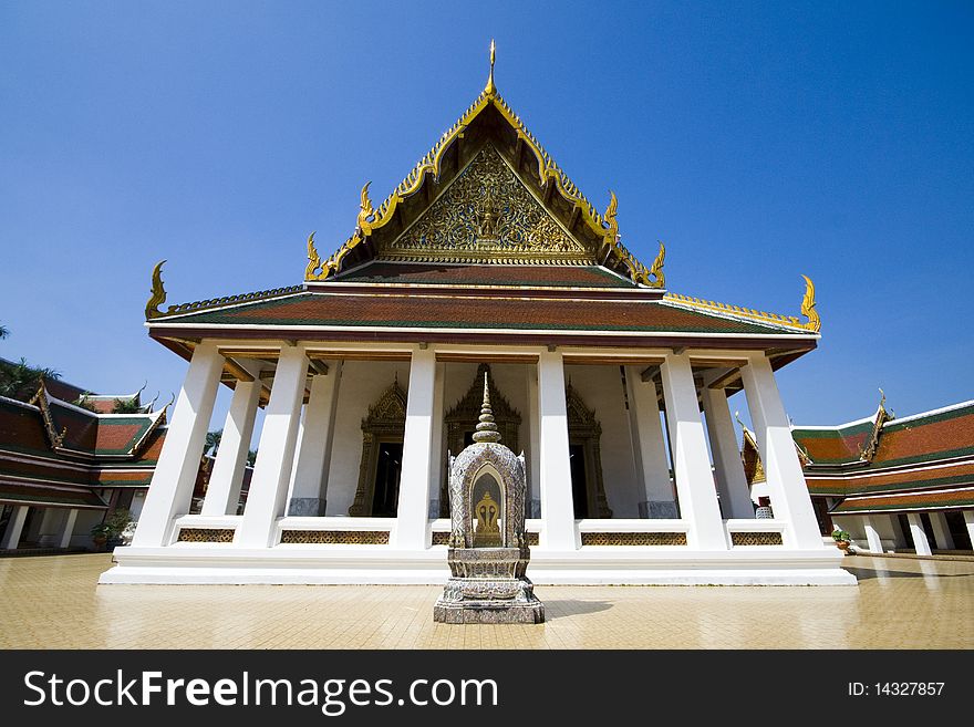 Temple of Wat Sa Geart Bangkok Thailand. Temple of Wat Sa Geart Bangkok Thailand