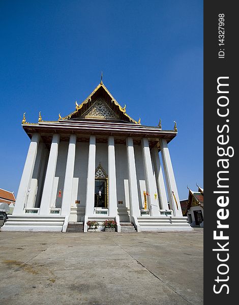 Temple of Wat Sa Geart Bangkok Thailand. Temple of Wat Sa Geart Bangkok Thailand
