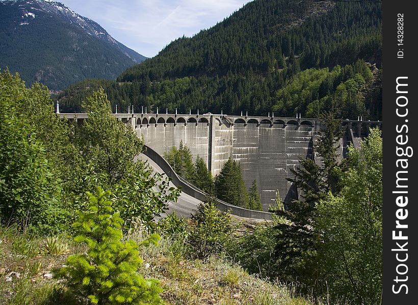 This photograph was taken in the North Cascades of Diablo Washington. This photograph was taken in the North Cascades of Diablo Washington.