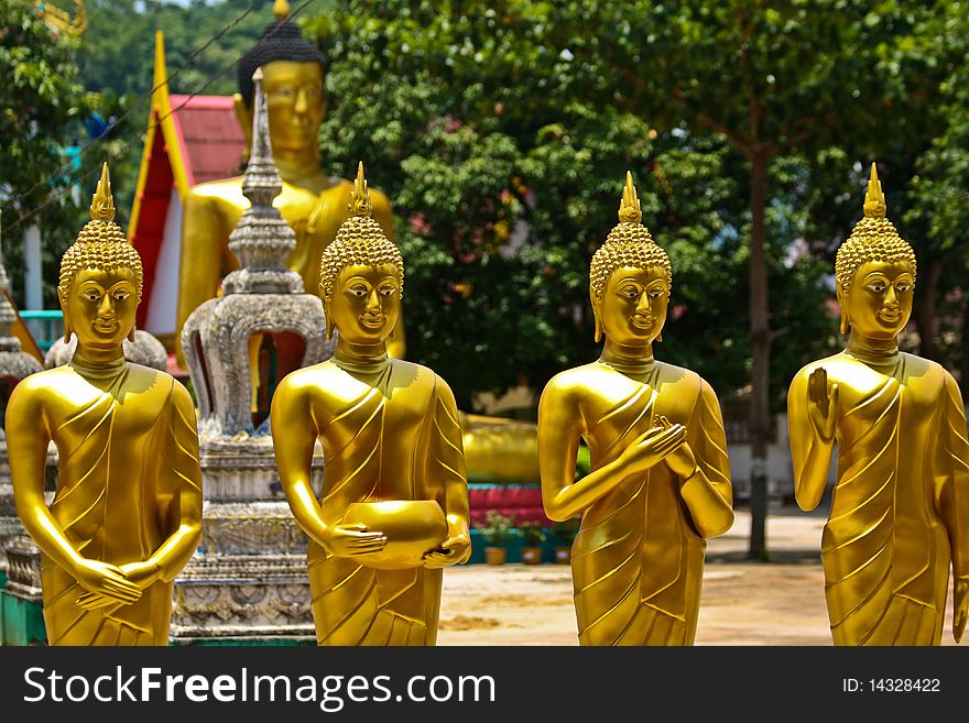 Statue of Buddha in thailand