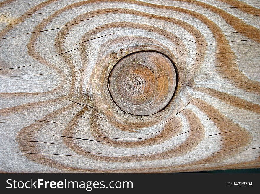 A closup of a wooden door whit a hole in it - wood texture