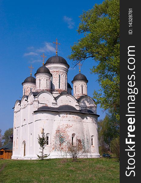 Church of the Archangel Michael (1550) in Mikulino, Tver region - traditional russian church