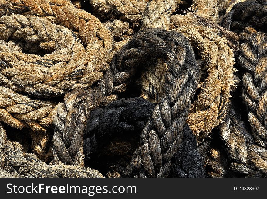 This picture shows the texture of a ship cord. This picture shows the texture of a ship cord