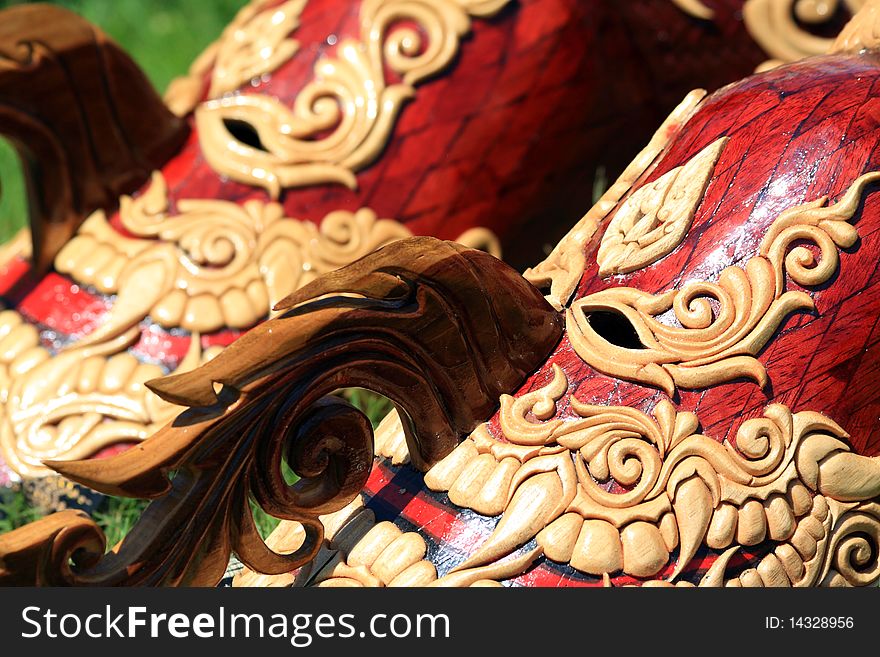 Thai masked festival