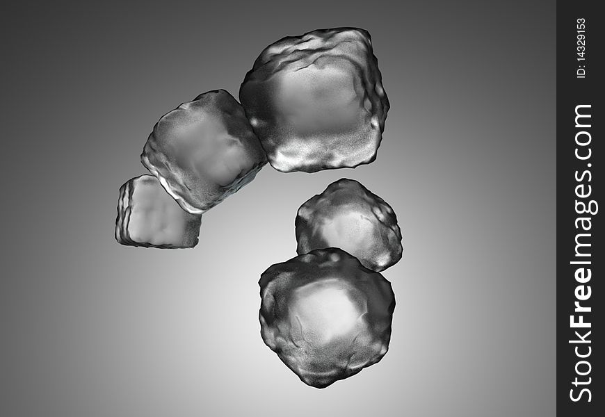 Five Ice Cubes