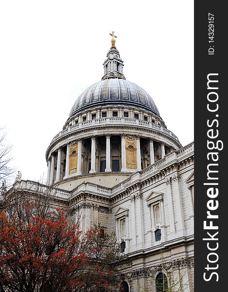 Dome of St. Paul Cathedral, London