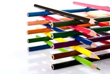Color Pencils Royalty Free Stock Photography
