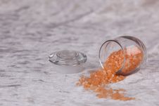 Spilled Salts Stock Photography Spilled Salts Stock Photography