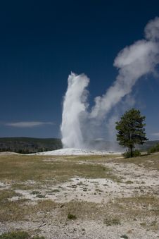 Geyser Royalty Free Stock Photography Geyser Royalty Free Stock Photography