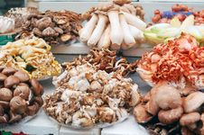 Close Up Of Mushrooms Stock Photo Close Up Of Mushrooms Stock Photo