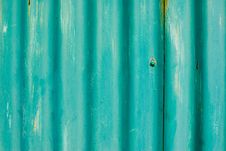 Blue Corrugated Plate Texture Stock Photography Blue Corrugated Plate Texture Stock Photography