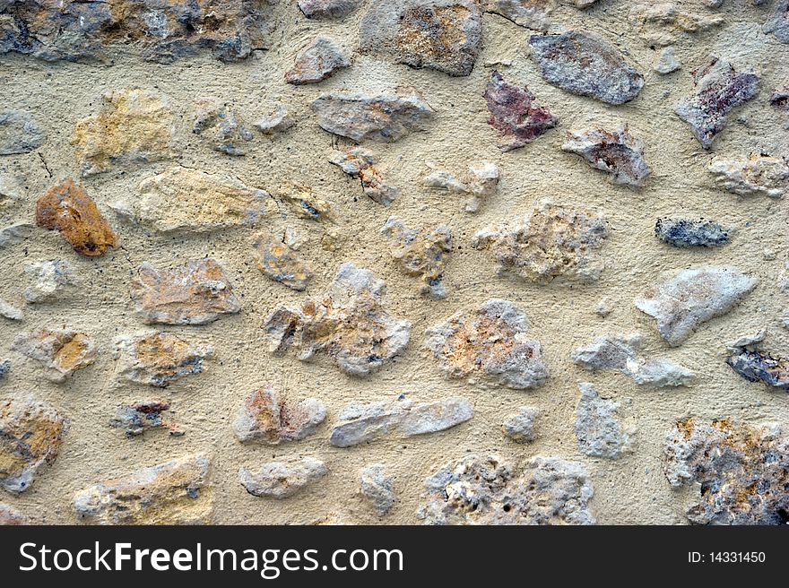 Abstract background made with aged stone