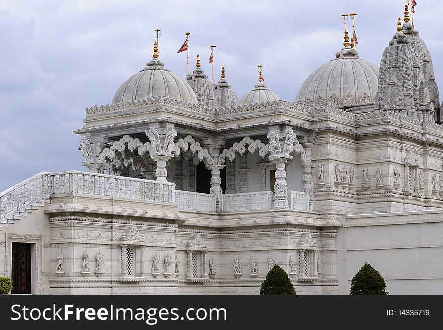 Traditional Details Of Indian Temple