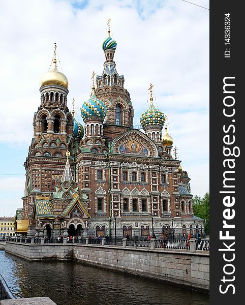 Temple of Spasa on blood, Petersburg