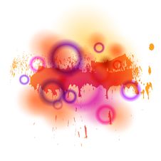 Abstract  Watercolor Background Royalty Free Stock Photos
