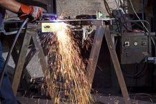 Steel Factory Royalty Free Stock Image Steel Factory Royalty Free Stock Image