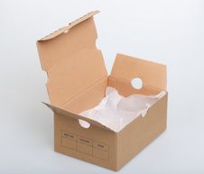 Cardboard Box Royalty Free Stock Photography