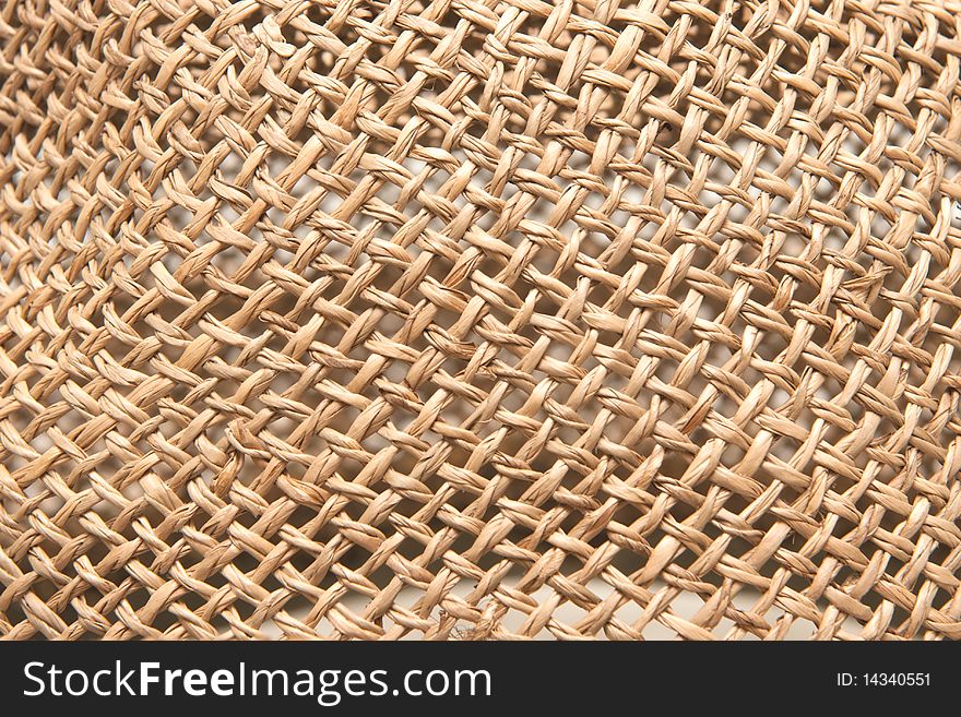 A straw texture or background