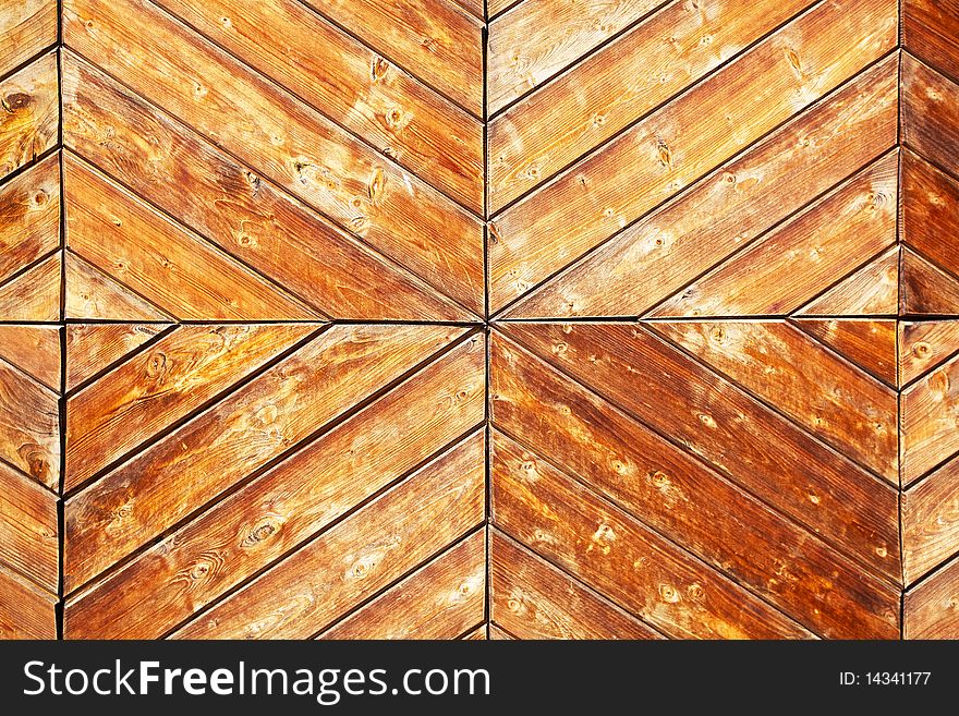 Wooden background with pattern made from planks. Wooden background with pattern made from planks