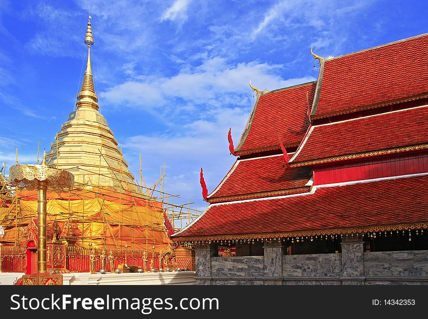 Doi su thep temple in chiang mai