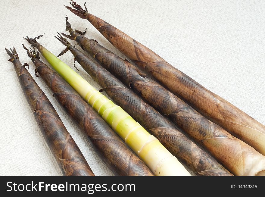 Fresh bamboo shoots at Shaodong,Hunan,China.