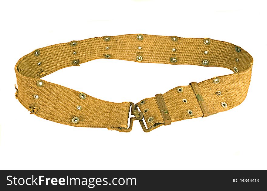 Vintage Army Garrison Belt