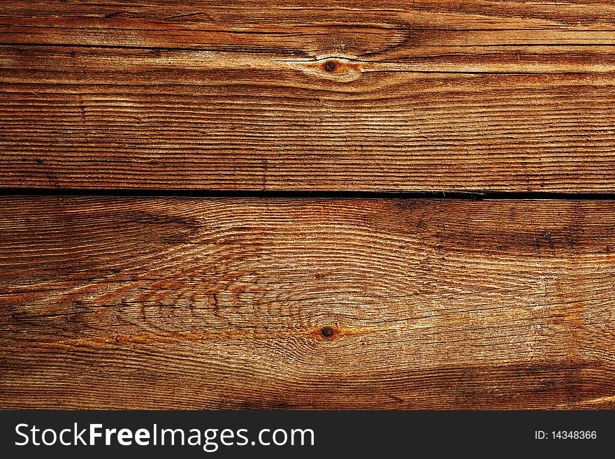 Wooden brown background close up