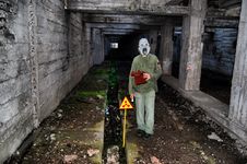 Nuclear Tourist Royalty Free Stock Photography Nuclear Tourist Royalty Free Stock Photography
