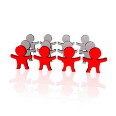 Front Row 3d Royalty Free Stock Photo Front Row 3d Royalty Free Stock Photo