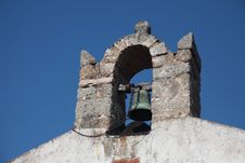 Italy Sardegna Little Bell Tower Church Romanesque Royalty Free Stock Images Italy Sardegna Little Bell Tower Church Romanesque Royalty Free Stock Images