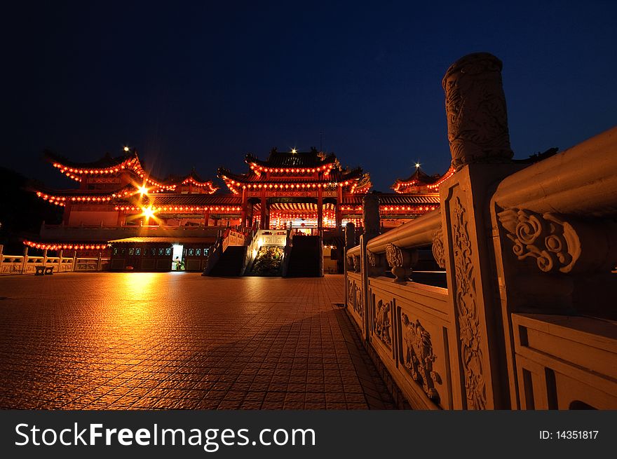 Traditional Chinese temple located at malaysia