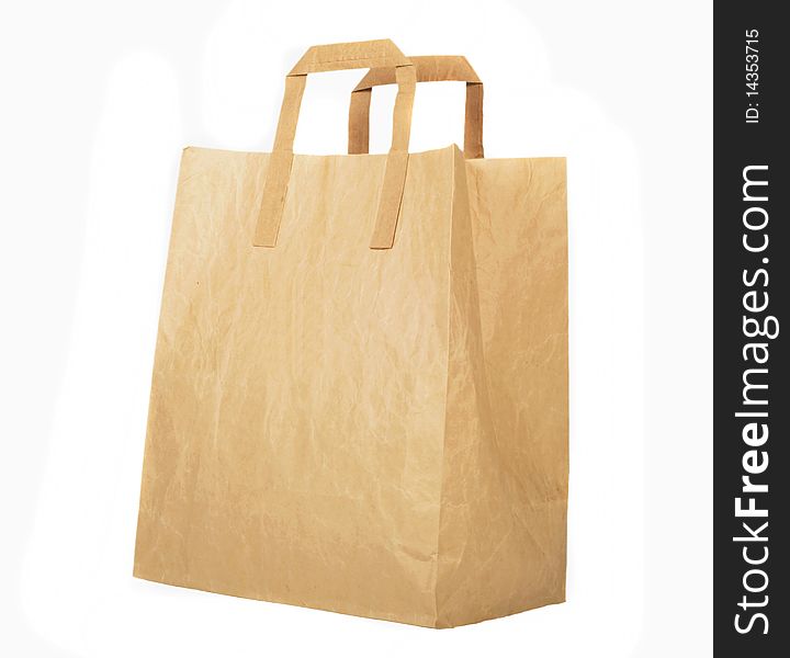Cardboard Handbag For Purchases
