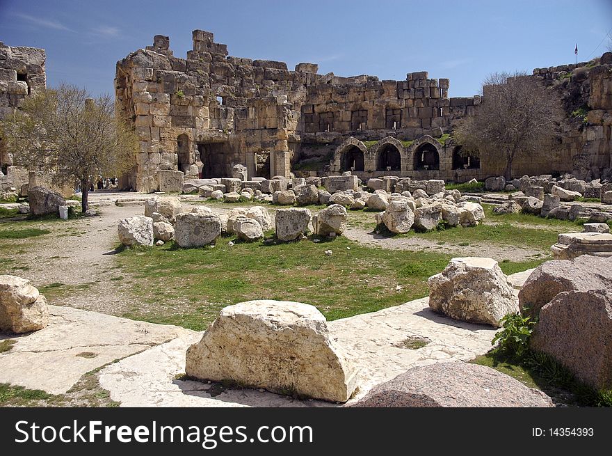 Ruins at Baalbek, Bekaa Valley, Lebanon