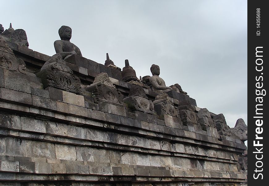 Buddha in indonisia asia history