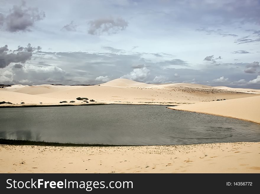 Lake And Dunes, Vietnam