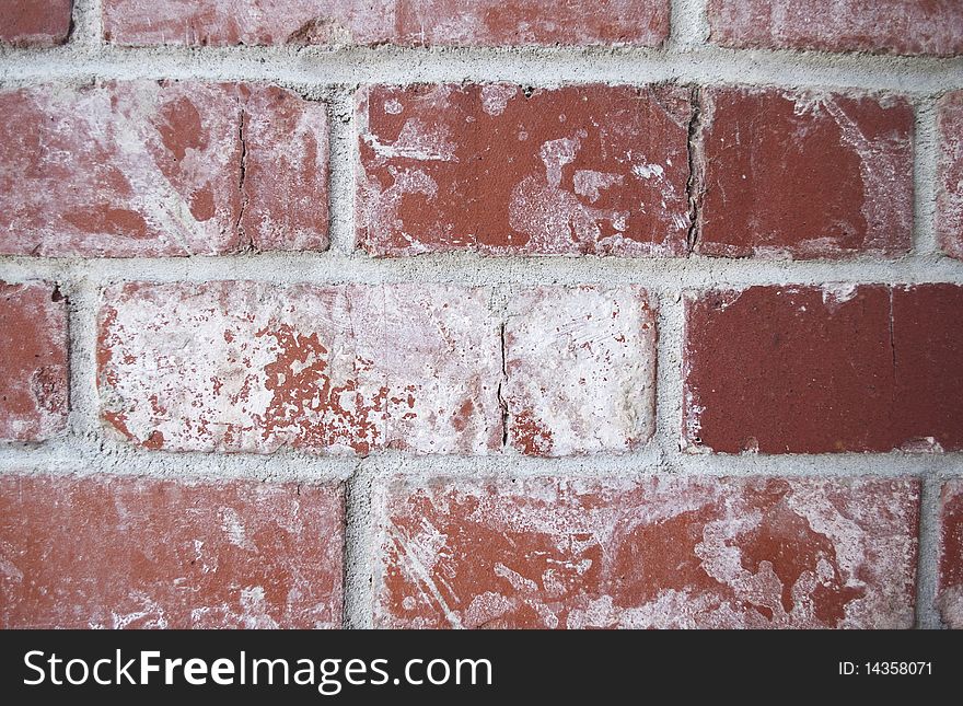 Part of a colorful brick wall in Calistoga, Ca. Part of a colorful brick wall in Calistoga, Ca.