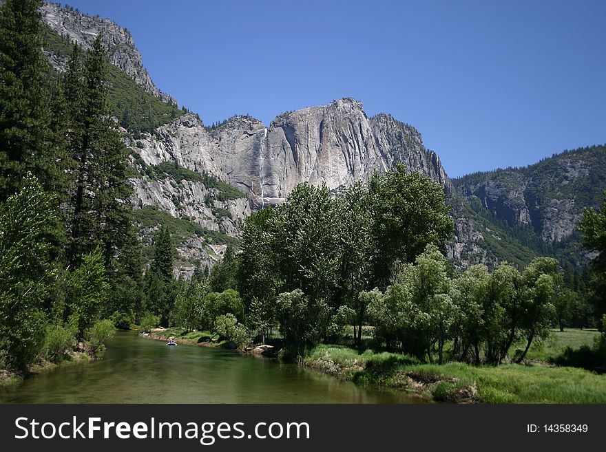 Yosemite Valley In Summer