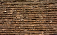 Brown Roof Stock Photography Brown Roof Stock Photography