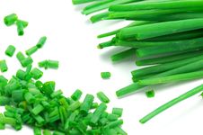 Onion Green Royalty Free Stock Photo Onion Green Royalty Free Stock Photo