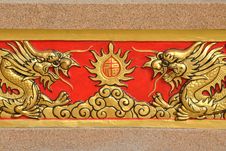 Golden Dragon Stock Image Golden Dragon Stock Image