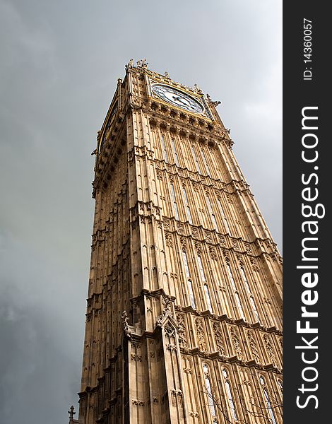 The Big Ben clock in London