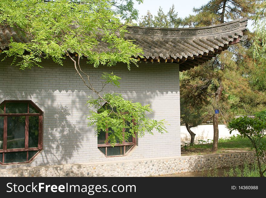 Summer scenery in the Yingze park, Taiyuan, Shanxi province, China. Summer scenery in the Yingze park, Taiyuan, Shanxi province, China.