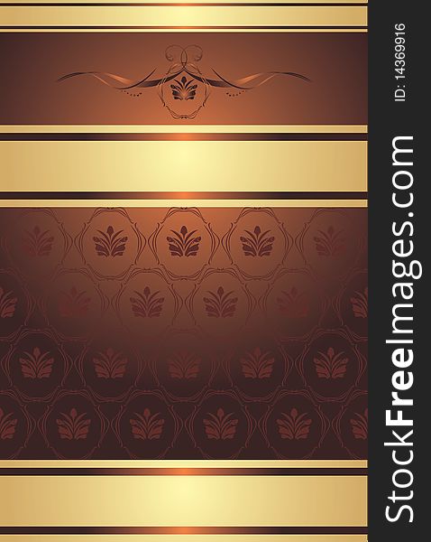 Decorative background for design. Wrapping. Illustration