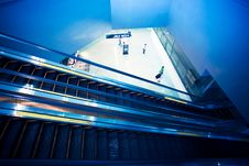 Escalator Stock Photography Escalator Stock Photography