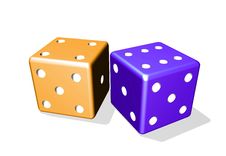 Dice Royalty Free Stock Photography
